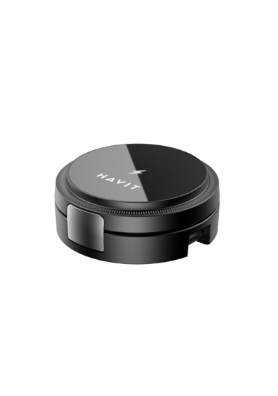 Havit W3100 Katlanabilir Kablosuz Şarj Cihazı 15w - Siyah