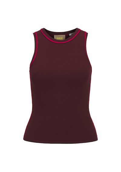 Jack & Jones Kadin Kolsuz Triko Bluz - Evelyn - 12281432 Cabernet