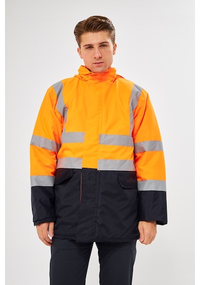 Parka Turuncu Lacivert