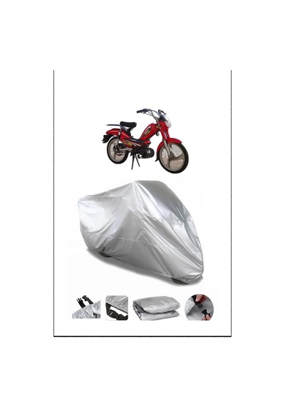 Yamaha Zoom Arka Çanta Uyumlu Gri Su Geçirmez Branda Motosiklet