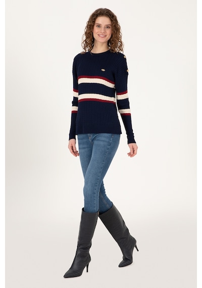 U.S. Polo Assn. U.s. Polo Assn. Kadın Lacivert Kazak /triko 50309548-vr033