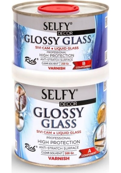 Glossy Glass Sıvı Cam 750 Gram