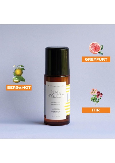 Deodorant 50ml. Cam Roll-on Deodorant. Doğal, Aluminyum İçermez, Parfüm İçermez, Gün Boyu Koruma.
