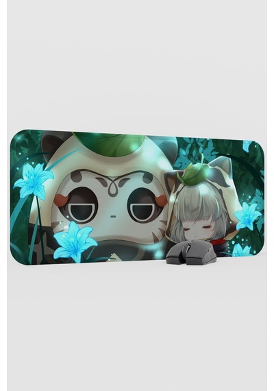 Sayu Genshin Impact Anime Oyuncu V3 - 70x30 Xl Gaming Mouse Pad Fare Altlığı