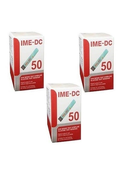 Ime-Dc Seker Ölçüm Strip Çubuğu 150 Adet