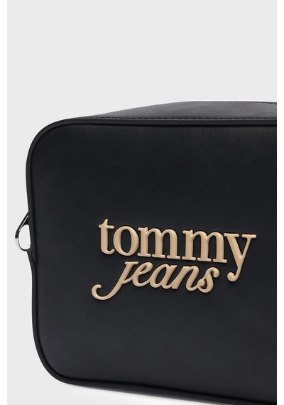Tommy Jeans Logolu Ayarlanabilir Askılı Çanta Kadın Çanta Aw0aw19049 Bds Siyah