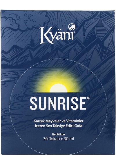 Kyani Sunrise Kutusu 30 ML 30 Adet
