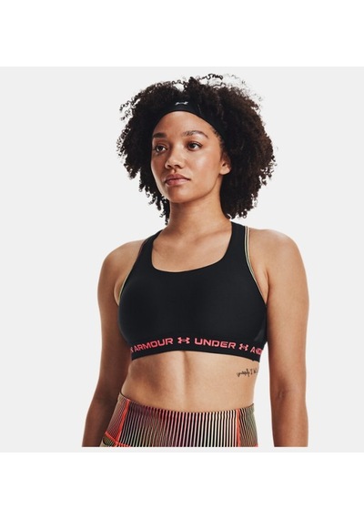 Under Armour Kadın ArmourMid Crossback 80S Spor Sütyeni 513126514 Çok Renkli