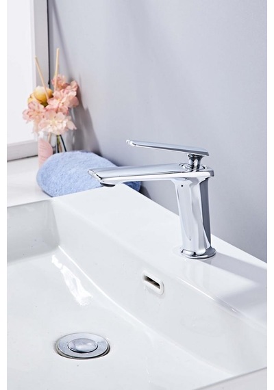 Forma Kısa Lavabo Bataryası Parlak Krom