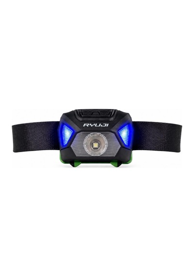 Ryuji 100 Lumen Beyaz + Uv Kafa Feneri Siyah