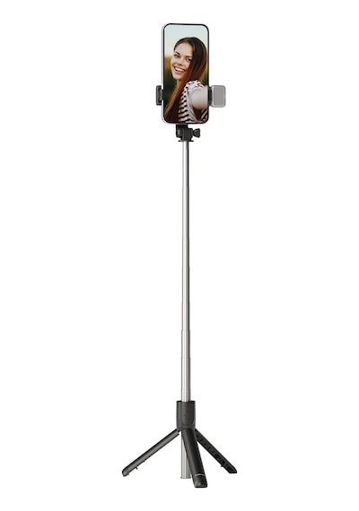 Polosmart Psm137 Işıklı Uzaktan Kumandalı Tripod Siyah
