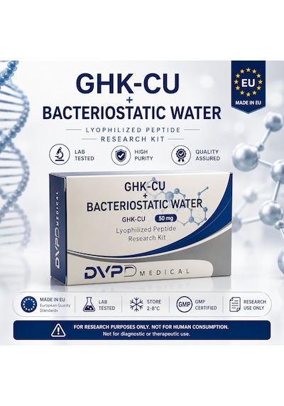 Dvpd Medical Ghk-cu 50 Mg + Bacteriostatic Water Research Kit