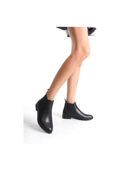 Mubiano Hakiki Deri Collection Kadın Lastik Detaylı Kısa Bot&bootie Siyah - Mcsdt036 - S Siyah Mubiano Hakiki Deri Collection Kadın Lastik Detaylı Kısa Bot&bootie Siyah - Mcsdt036 - S Siyah