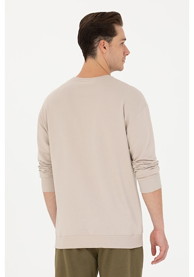 U.S. Polo Assn. Erkek Sweatshirt 50270739-vr011 Beyaz