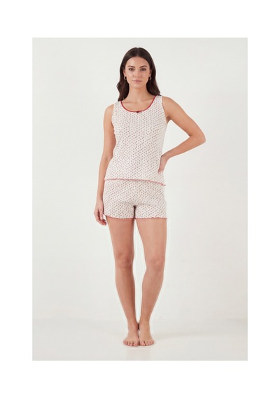 Lela Bayan Pijama Takımı 65770754 Ekru