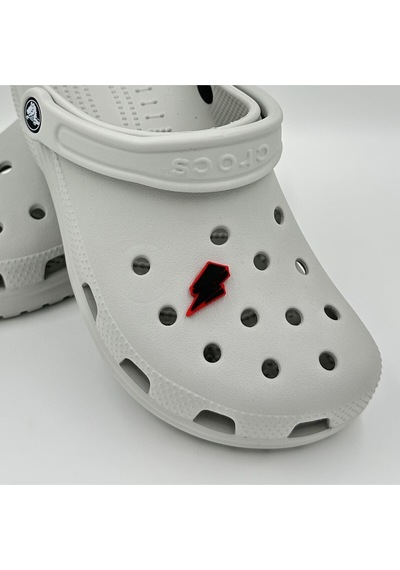 Crocs Terlik Süsü Ve Aksesuarı , Çanta Süsü Renkli Jibbitz 3d Kabartmalı Şimşek 02 Görselli Figür Aksesuarı Siyah-kırmızı Crocs Terlik Süsü Ve Aksesuarı , Çanta Süsü Renkli Jibbitz 3d Kabartmalı Şimşek 02 Görselli Figür Aksesuarı Siyah-kırmızı