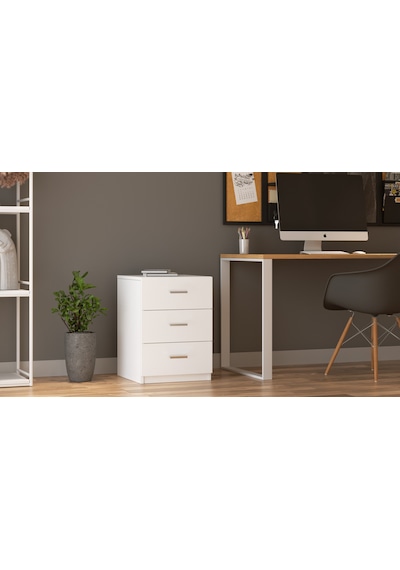 Robin Home Verona C Ofis 3 Lü Keson Beyaz