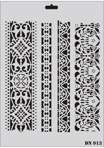 Rich Dantel Seri Dn-913 Stencil 35X25 Cm