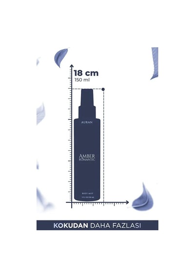 Auran Deep Lusha Parfümlü Kadın Vücut Spreyi Vücut Kokusu Vücut Misti Body Mist Spray 150ml