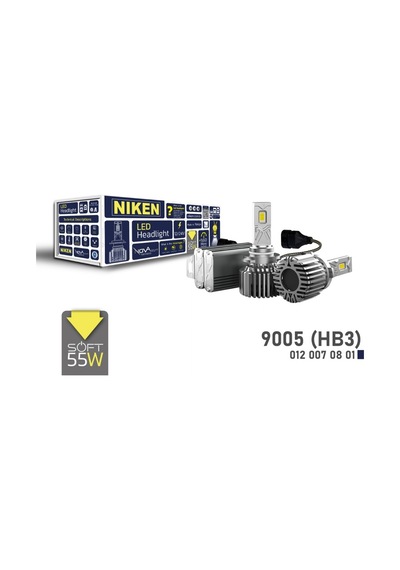 Niken 9005-hb3 Led Xenon Nova Soft Serisi 55w/9000lm/6500k