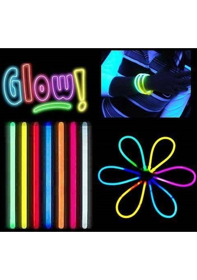 Fosforlu Kırılan Çubuk 100 Adet Glow Stick N11.43