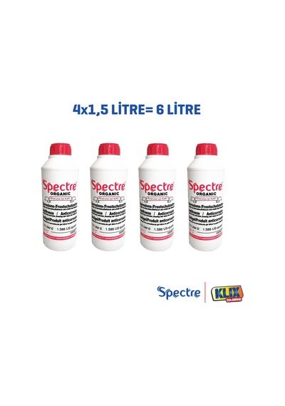 '-40C Antifriz Spectre Kırmızı1.5Lt 4 Adet