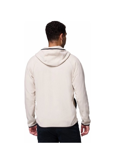Columbia Fast Trek Overlay Hooded Full Zip Bej Erkek Outdoor Polar Am3470-278 Bej