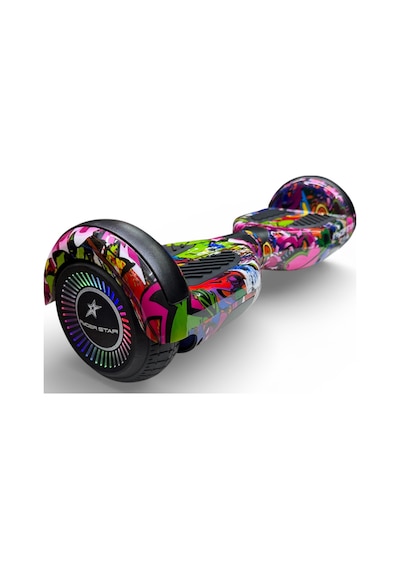 Elektrikli Kaykay Hoverboard  Bluetooth Hoparlörlü RS-S5 Grafiti Mix