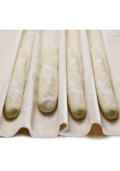 Ekmek Mayalama Bezi 50 Cm En 70 Cm Boy Pasa Bezi 2 Adet Bej