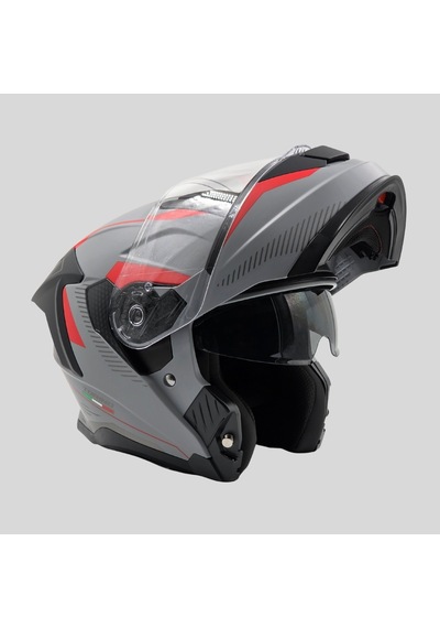 Arwic AR950 Torino Çene Açılır Ece-R 22.06 Motosiklet Kaskı Gri