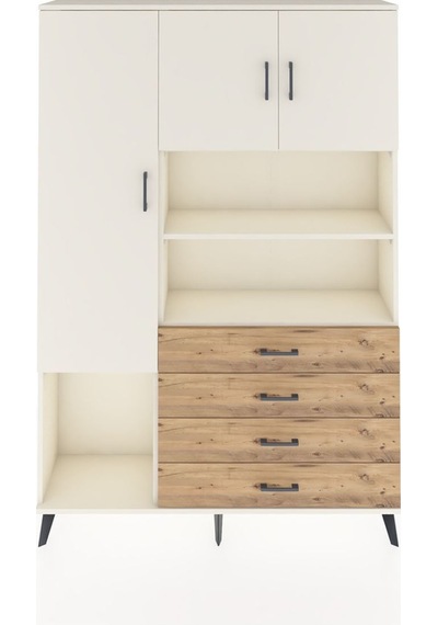 Arges Dolap 7 Raflı 4 Çekmeceli 3 Kapaklı 132x30x195 Aytaşı-aytaşı/çam Aytası/atlas Çam Arges Dolap 7 Raflı 4 Çekmeceli 3 Kapaklı 132x30x195 Aytaşı-aytaşı/çam Aytası/atlas Çam