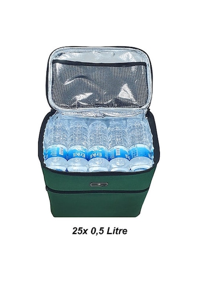 Saban Yeşil, 25 Litre Termal Soğuk Tutucu Çanta İzolasyonlu Termo Piknik / Kamp / Plaj Yeşil