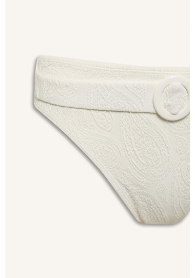 Defacto Regular Fit Brode Bikini Alt-fall İn Love E3900ax25smwt16 Beyaz