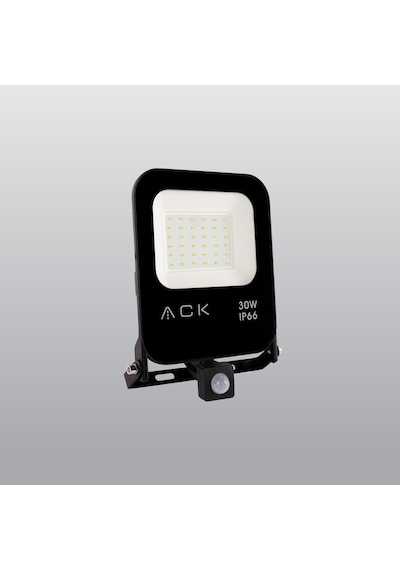 Ack 30w Sensörlü Led Projektör 6500k - At62-23032