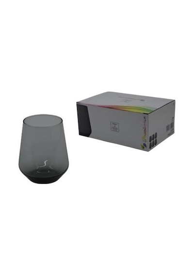 Paşabahçe 41536g Gri Allegra 6 Lı Meşrubat Bardağı 425 Cc