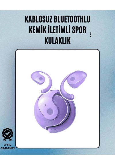 S05 Kemik İletimli Spor Kulaklık, Bluetooth 5.3 Ipx4, 6 Saat Pil Belirtilmemiş