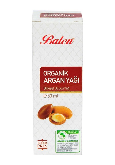 Argan Yağı Organik Soğuk Pres 50 Ml Cam Şişe