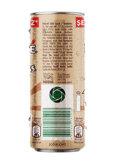 Nescafé Xpress Café Latte Şeker İlavesiz Soğuk Kahve 250ml X12 Espresso