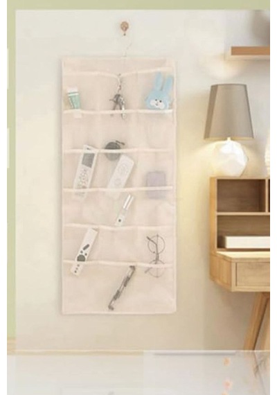15 Cepli Dolap İçi İki Taraflı İç Çamaşırı Organizeri Kumaş 75 X 40 Gri Tr Diğer