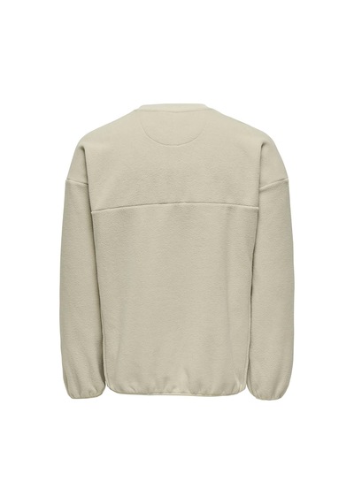 Only & Sons Keem Erkek Krem Sweatshirt 22034261-slg Krem