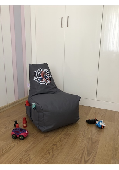Armutland Spıderman Çocuk Armut Puf Koltuğu ( 1-8 Yaş )