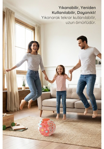 Baskılı Peluş Bez Balon Kılıfı Yıkanabilir Yumuşak Bebek Balonlu Oyun Topu Girls