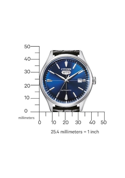 Citizen Nh8390-20lc Otomatik Erkek Kol Saati Metalik Gri