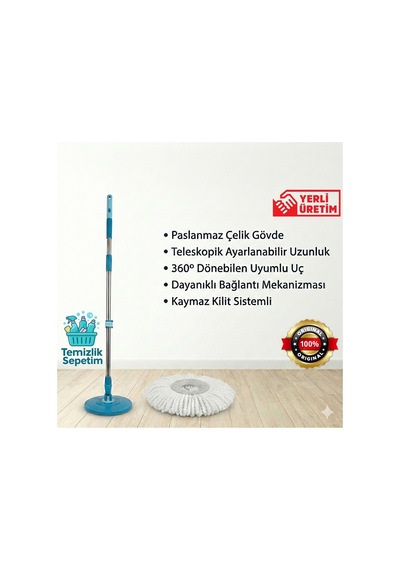 Turbo Kaymaz Kilit Sistemli Yedek Sap Takımı +1 Adet Orjinal Püskül