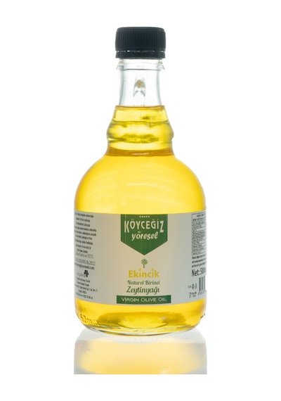 Köyceğiz Yöresel Ekincik Naturel Birinci Zeytinyağı Cam 500 ML