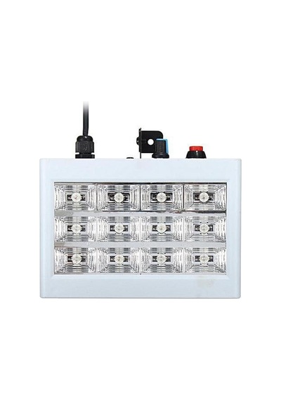Dj Pro Stage Full Beyaz 12 Led Li 20 Watt Strobe Çakar Işık