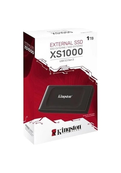 Kıngston 1tb 1050/1000mb/s Usb 3.2 Taşınabilir Ssd Sxs1000/1000g-192925