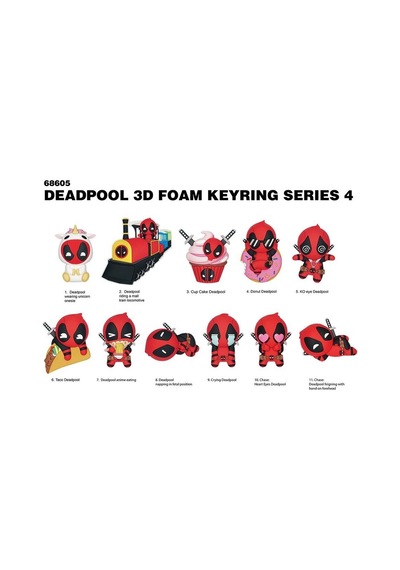 Deadpool Klipsli Figür Seri 4