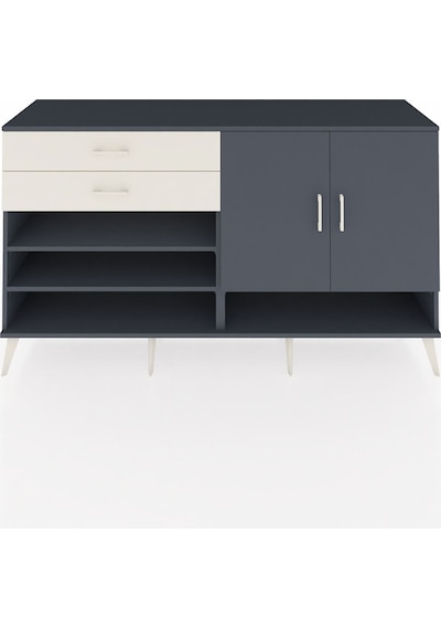 Hyperion Konsol 4 Raflı 2 Çekmeceli 2 Kapaklı 176x44x99 Antrasit- Antrasit-antrasit/aytaşı Hyperion Konsol 4 Raflı 2 Çekmeceli 2 Kapaklı 176x44x99 Antrasit- Antrasit-antrasit/aytaşı