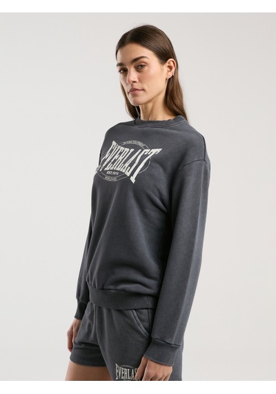 Everlast Authentic Boxing Wmn Antrasit Kadın Sweatshirt Antrasit